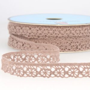 15mm Old Pink Lace