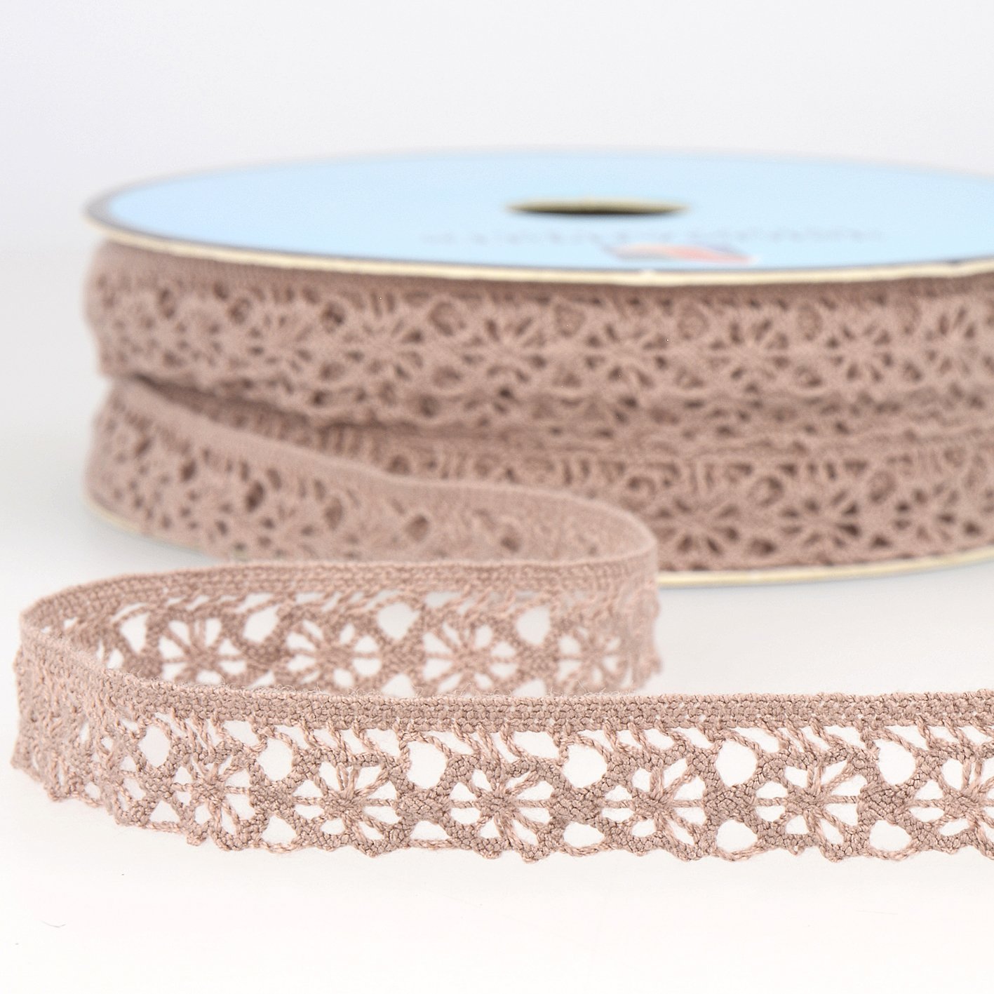 15mm Old Pink Lace
