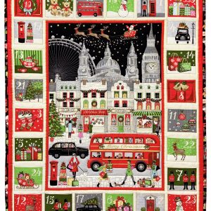 London Christmas Advent Calendar Panel 2369/1