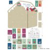 Noël Dogs Canvas Advent Calendar Panel