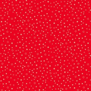 Santa's Christmas - Star on Red - 2591/R