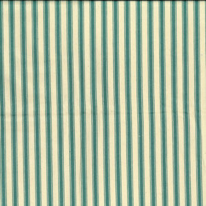Cotton Canvas Ticking - Baltic