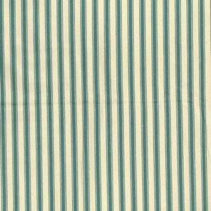 Cotton Canvas Ticking - Baltic