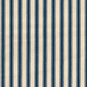Cotton Canvas Ticking - Denim