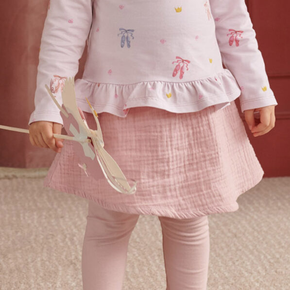 Cameo Pink Double Gauze - Image 2