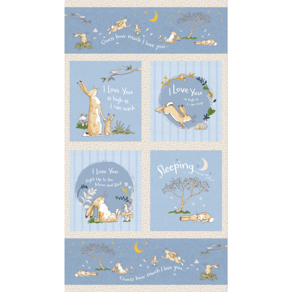 Guess How Much I Love You™ 2024 - Denim Panel Y4244-88