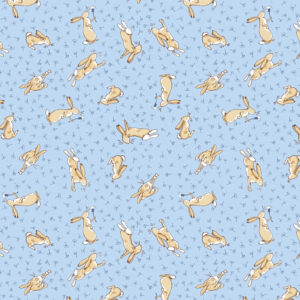 Guess How Much I Love You™ 2024 - Light Denim Tossed Bunnies Y4247-87