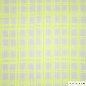 Neon & Cream Plaid Muslin