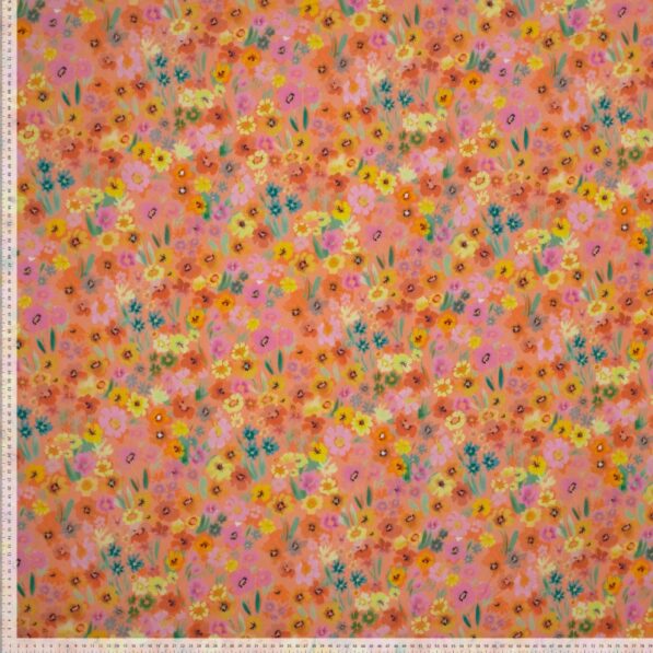 Digital Floral Print Woven Cotton - Image 2