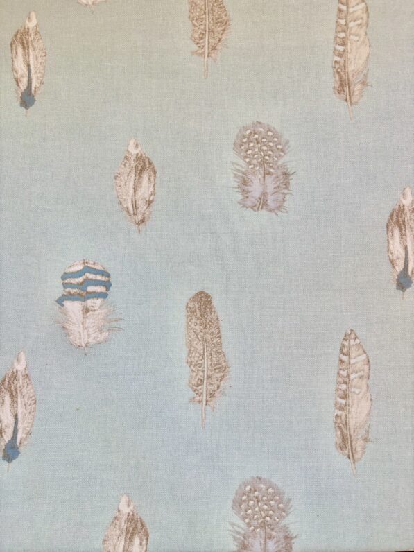 Half Panama Feather Print