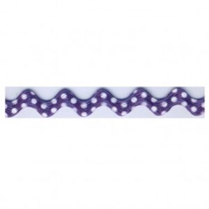 10mm Dot Ric Rac - Purple