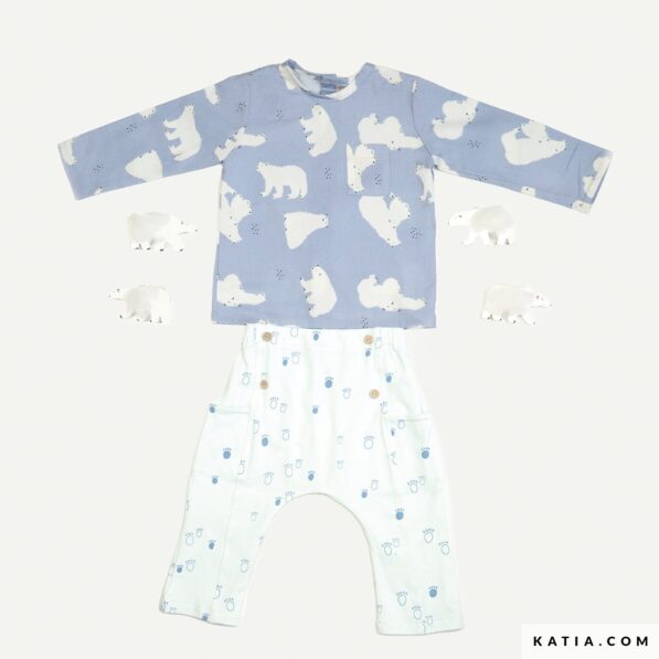 Polar Bear Print Poplin - Image 2