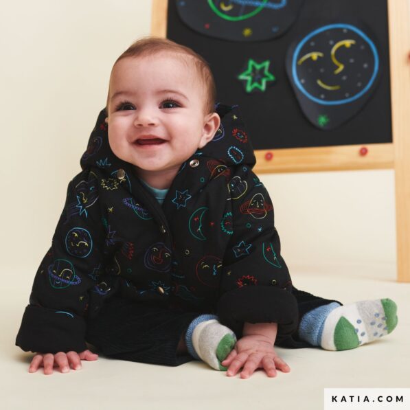 Galaxy Emotions Print Poplin - Image 3