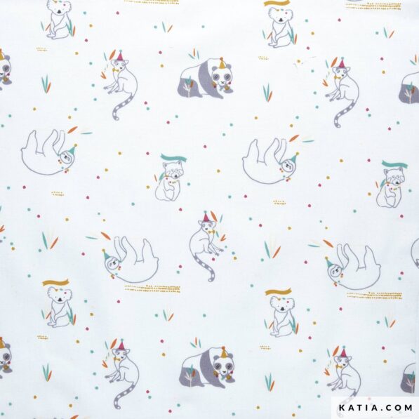 Party Time Print Poplin