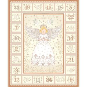 Cream Angel Advent Calendar Panel 042/Q