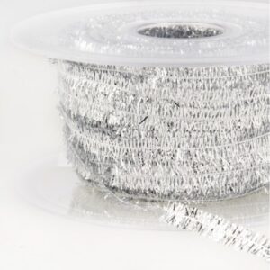7mm Silver Garland Trim