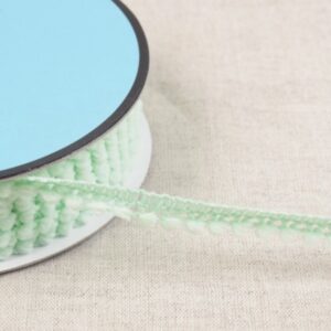 10mm Small Pom Pom Trimming - Pale Green