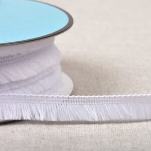 13mm Little Fringe - White