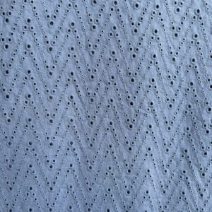 Denim Blue Broderie Anglaise