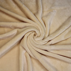 Plain Beige Cuddle Fleece