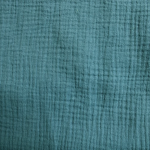Teal Double Gauze
