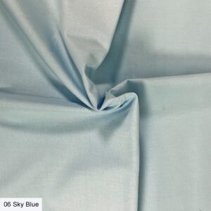 Organic Premium Solid Cotton Sky Blue 3248-06