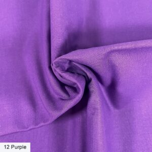 Organic Premium Solid Cotton Purple 3248-12