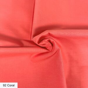 Organic Premium Solid Cotton Coral 3248-92