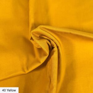 Organic Premium Solid Cotton Yellow 3248-40