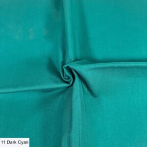 Organic Premium Solid Cotton Dark Cyan 3248-11