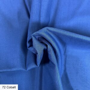 Organic Premium Solid Cotton Cobalt 3248-72