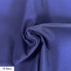Organic Premium Solid Cotton Navy 3248-76