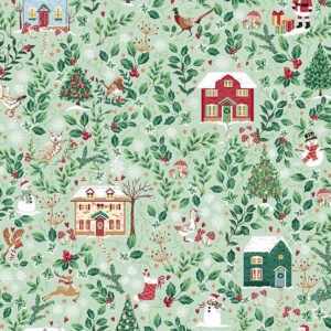 Country Christmas - Cottages on Green 240/G