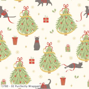 Festive Felines - Perfectly Wrapped 3780-02