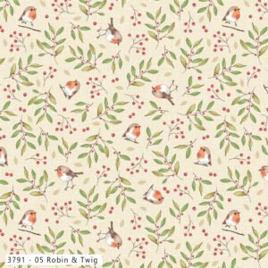 Yuletide Burrow - Robin & Twig 3791 - 05