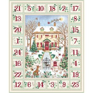 Country Christmas - Advent Calendar on Green 238/G