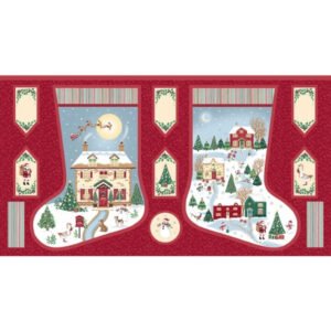 Country Christmas - Stocking Panel Multi 239/1