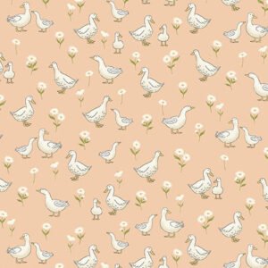 Little Ones - Ducks Coral 190/C