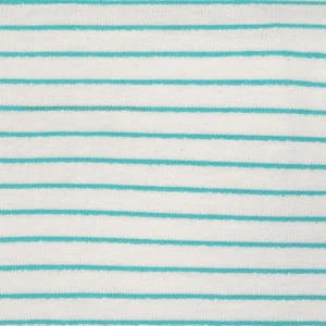 Aqua Stripes Sweat Towel