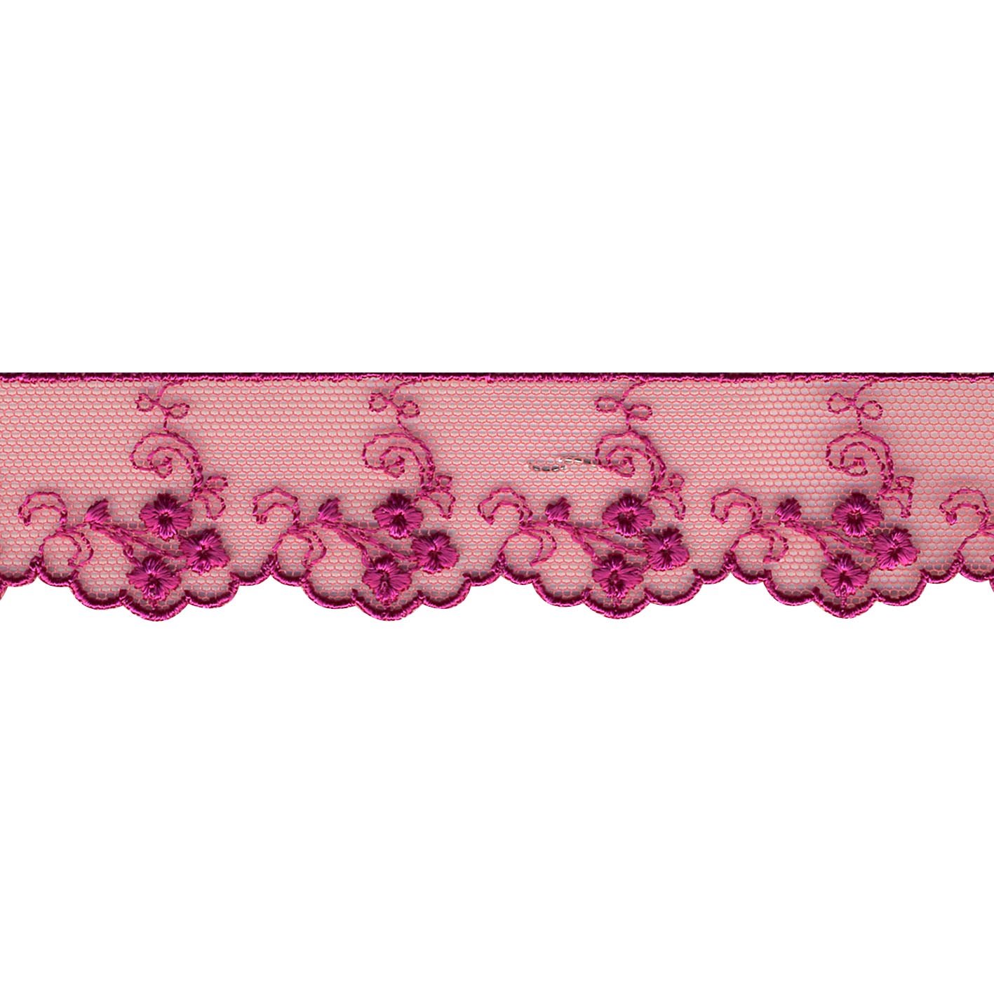 30mm Rachel Lace - Navy Blue - Image 2