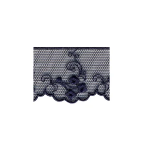 30mm Rachel Lace - Navy Blue