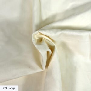 Organic Premium Solid Cotton Ivory 3248-03