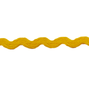 9mm Ric Rac - Golden Yellow