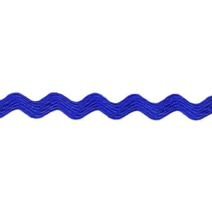 9mm Ric Rac - Royal Blue