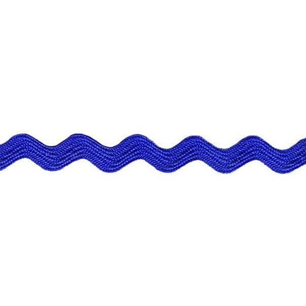 9mm Ric Rac - Royal Blue