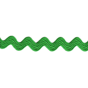 9mm Ric Rac - Emerald Green
