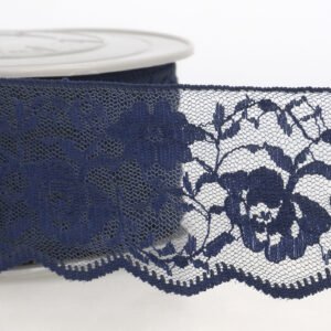 55mm Rachel Lace - Navy