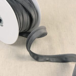 5mm Velvet Piping Cord - Grey