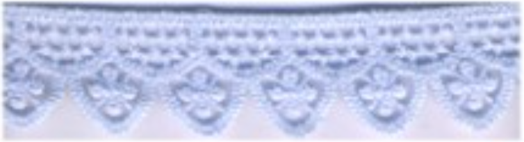 20mm Guipure Lace - Blue