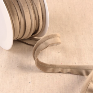 5mm Velvet Piping Cord - Beige